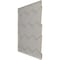 Ekena Millwork 19 5/8in. W x 19 5/8in. H Honeycomb EnduraWall Decorative 3D Wall Panel Covers 2.67 Sq. Ft. WP20X20HBCCB - alternate 4
